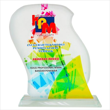 Crystal Glass Award - 8253