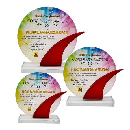 Crystal Glass Award - 8283