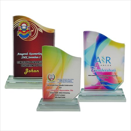 Crystal Glass Award - 8291GB