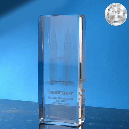 Crystal Trophy Momento