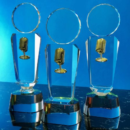 Crystal Trophy Momento - 9363