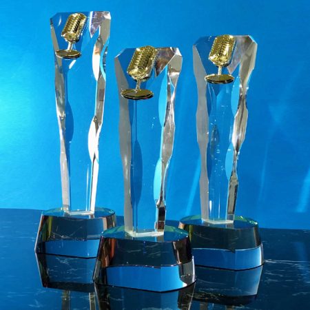 Crystal Trophy Momento - 9364