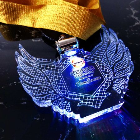 Acrylic Lighting Hanging Medal - 4805
