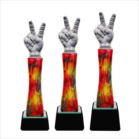 z Crystal Glass Award - 8260