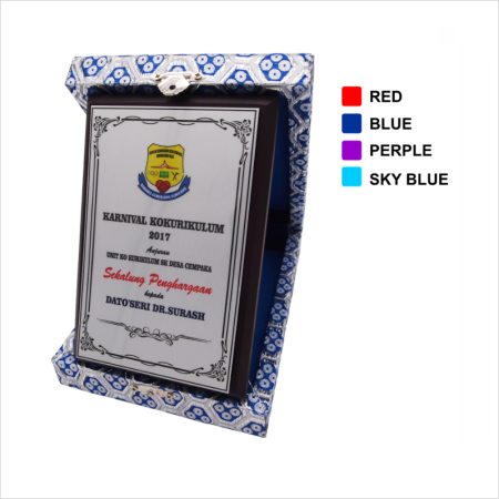 Songket Box- Red, Blue, Purple , Sky Blue