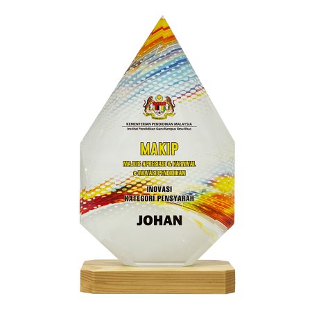 Colour Crystal Award - 8351