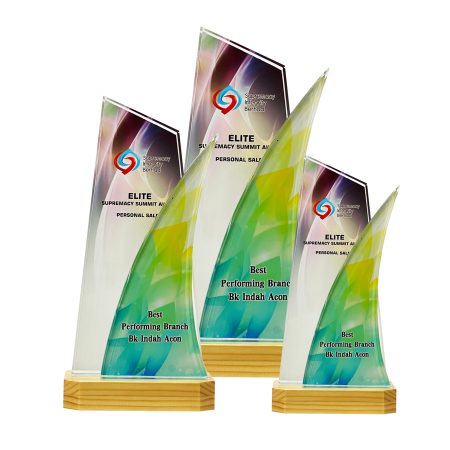 Colour Crystal Award - 8355