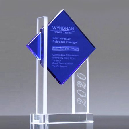 Crystal Plaque - 9384
