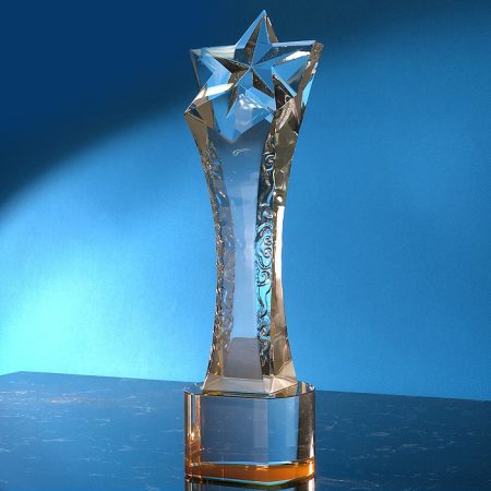 Crystal Trophy Momento - 7039