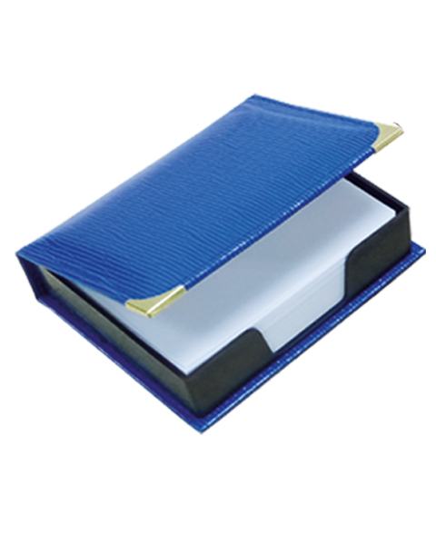 single memo box-blue