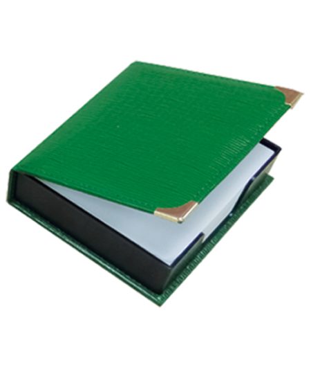 SINGLE MEMO BOX /MEMO PAD-GREEN