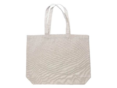 Canvas Bag 8oz Natural Cotton - 33cm(H) X 43cm(W) X 10cm(D)