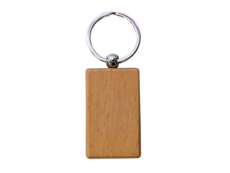 Wood KeyChain 3cm(W) x 5cm(H)