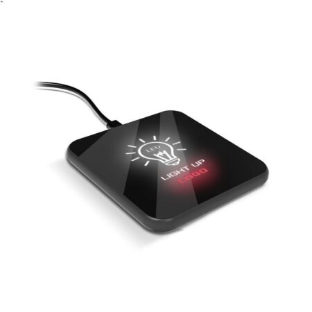 LED LIGHT UP LOGO - 15W FAST CHARGING - WIRELESS CHARGER
