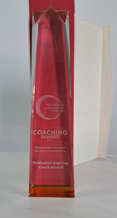 Crystal Glass Star Trophy