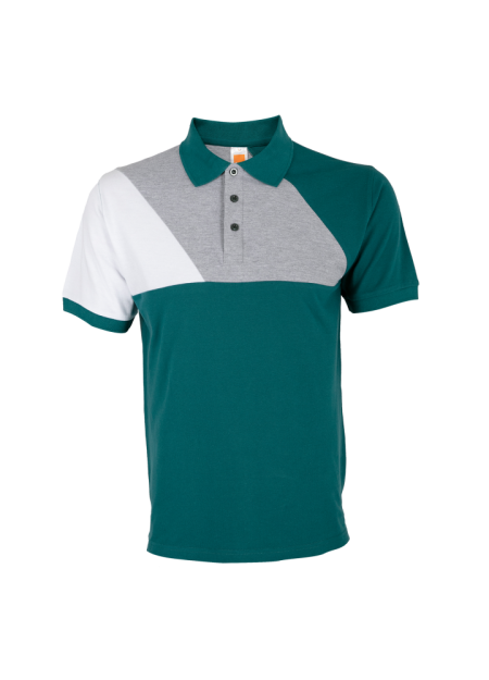 HONEYCOMB POLO TEE OREN SPORT HC2881 – Midnight Green / Ash Grey / White