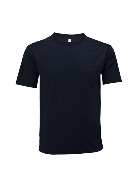 MICROFIBRE ROUND NECK MINI EYELET -OREN SPORT QD7201– NAVY