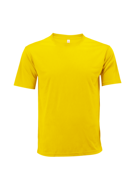 MICROFIBRE ROUND NECK MINI EYELET -OREN SPORT QD7204 – YELLOW