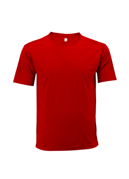 MICROFIBRE ROUND NECK MINI EYELET -OREN SPORT QD7205 – RED