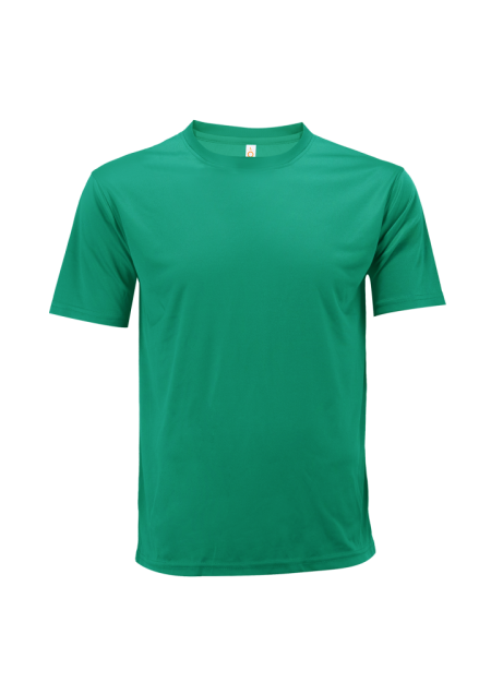 MICROFIBRE ROUND NECK MINI EYELET -Oren Sport QD7273 – Emerald