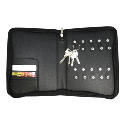PU KEY HOLDER ORGANIZER SET