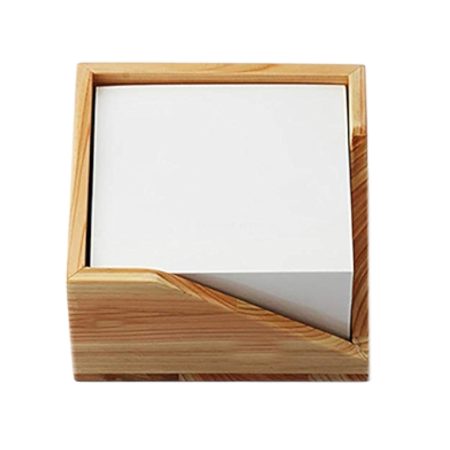 WOODEN MEMO HOLDER
