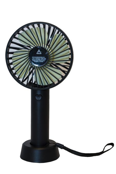 HANDHELD FAN -USB , RECHARGEABLE ,PORTABLE -BLACK, PINK, TURQUOISE