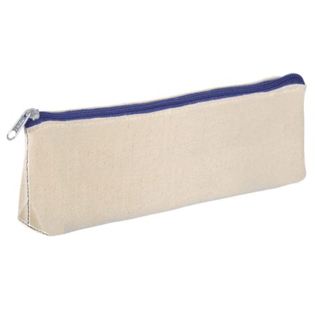 Canvas Pencil Pouch-10.5cm(H) x 25cm(L) x 3.5 (Base)