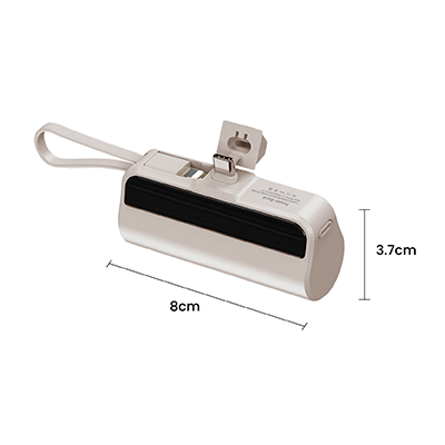 2 in 1 Mini Power Bank - 5000mAh