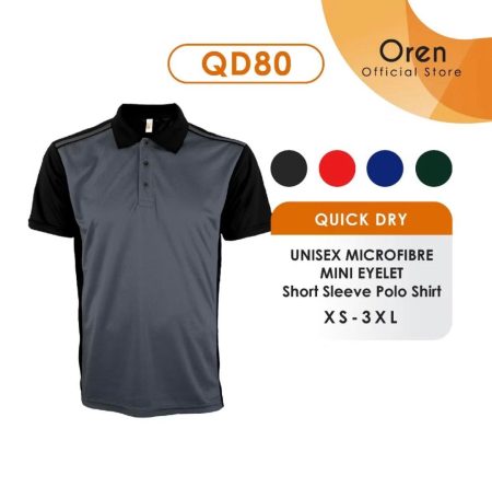 Oren Sport QD80 Quick Dry Polo Shirt