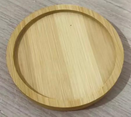 Bamboo Wood Coaster - Round
