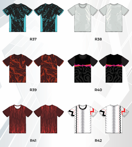 Sublimation Round Neck Edition - Multiple Designs