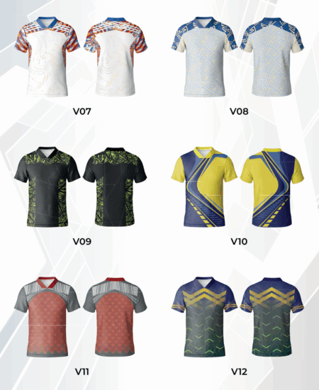 Sublimation V Neck Edition - Multiple Designs