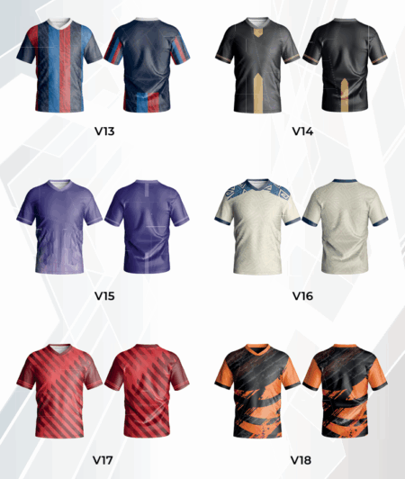 Sublimation V Neck Edition - Multiple Designs