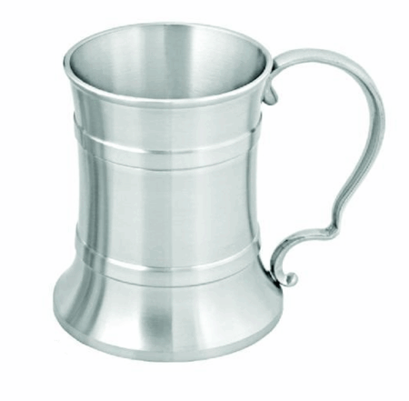 Pewter Mug Tankard - 112mmH / 465ml