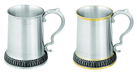 Pewter Mug / Tankard - 120mmH / 550ml