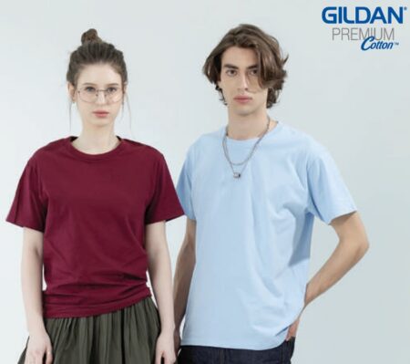 Gildan 76000 Premium Cotton Round Neck - 180gsm