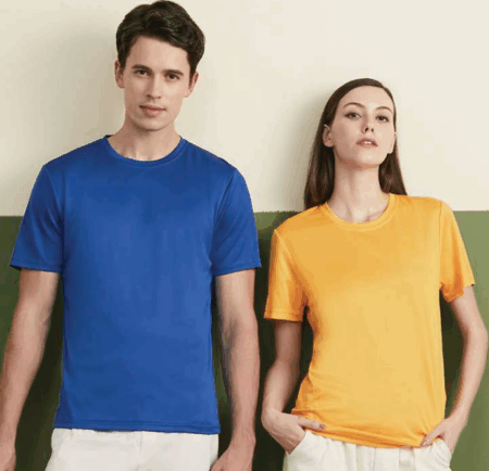Le'fonse RM01 Microfiber Round Neck Shirt - 160gsm