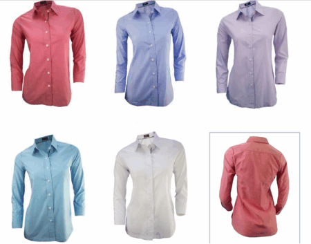 Corporate Uniform - Oxford/Polymono Long Sleeve (Female)