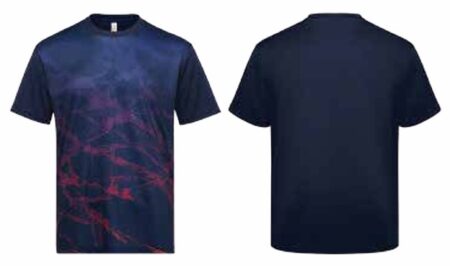 Mini Eyelet Microfiber Round Neck Sublimation Oren Sport QD85 - 150gsm