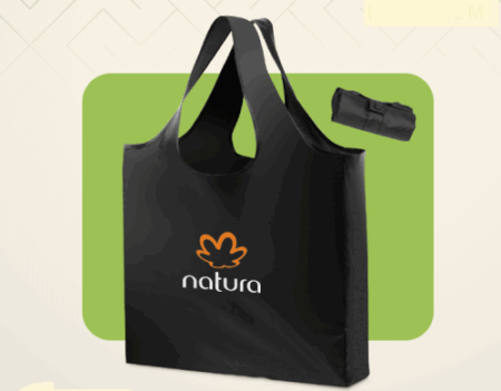 RPET Foldable Shopping Bag - 40cm(W) x 35cm(H) x 12cm(D)
