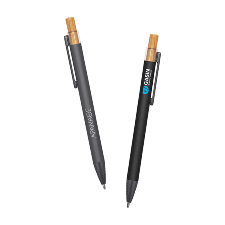 Recycled Aluminum Push Action Bullet Pen