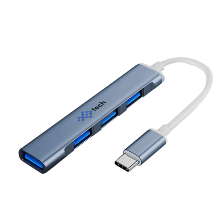 4-in-1 USB Hub Type C -3.0