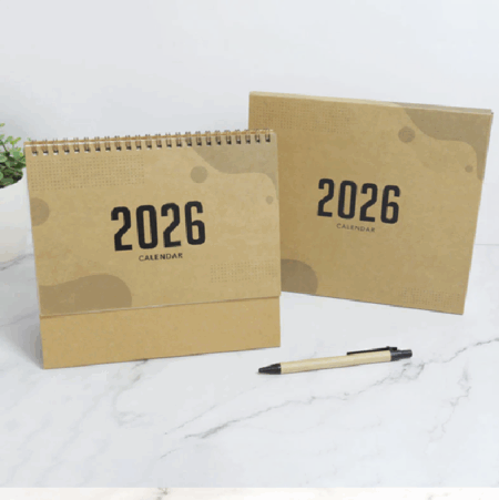 Eco Calendar & Pen Set