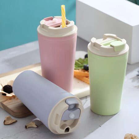 Wheat Straw Insulated Tumbler - 420ml