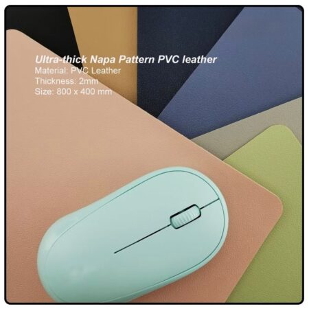 PU Leather Desk Mat / Gaming Mouse Pad