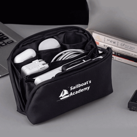 Water Repellent Gadget Organizer Pouch