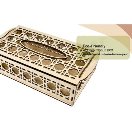 ECO-Friendly Wooden Tissue Box