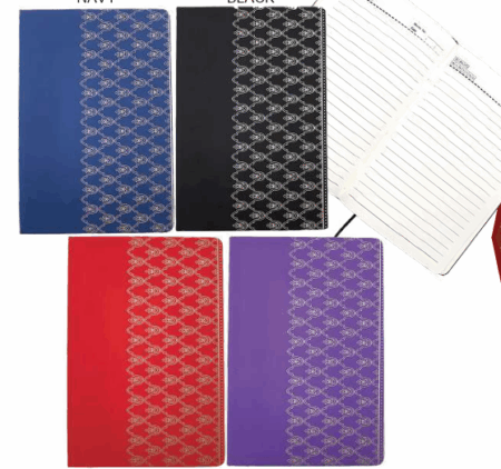 Pattern PU Leather Notebook